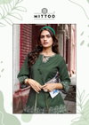 Classic By Mittoo Viscose Weaving Kurti With Bottom Wholesale Market In Surat
